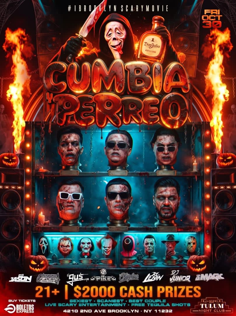 🎃 ¡Prepárate para la fiesta más terrorífica y salvaje del año!