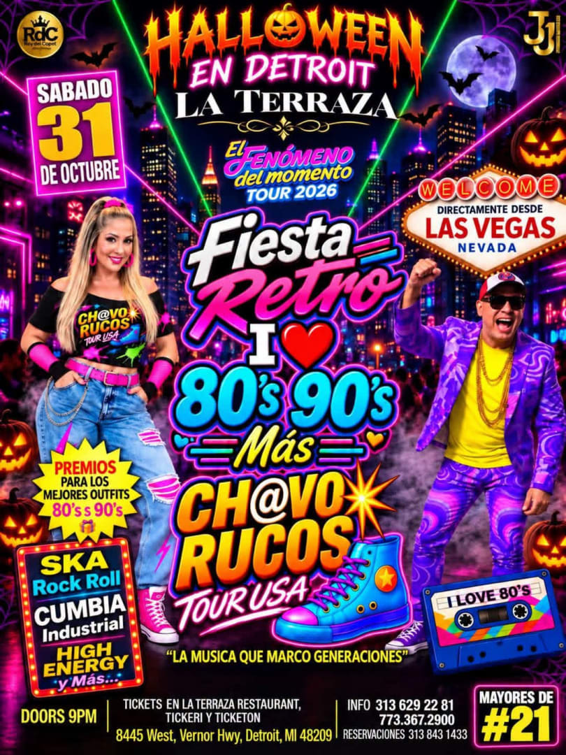 Fiesta RETRO :: El Mejor HALLOWEEN PARTY