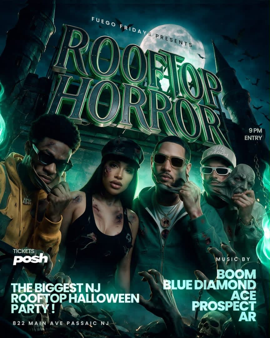 Horror Rooftop Halloween Party At Lotus Rooftop