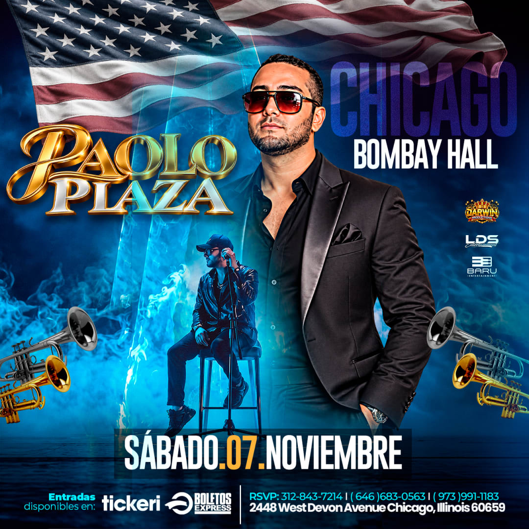 PAOLO PLAZA EN CHICAGO IL !!