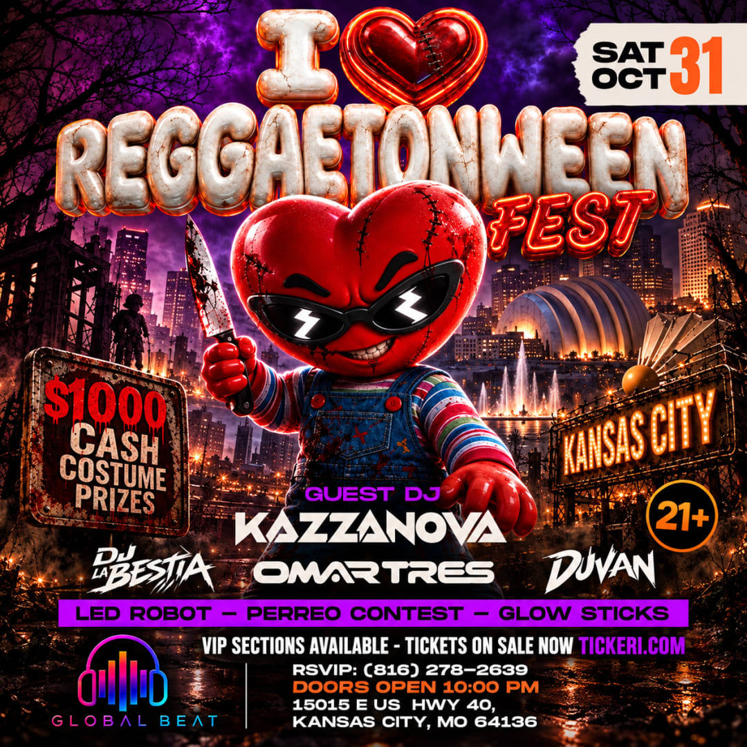 I LOVE REGGAETONWEEN FEST • KANSAS CITY