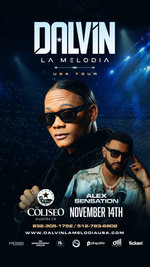 Dalvin La Melodia en Austin