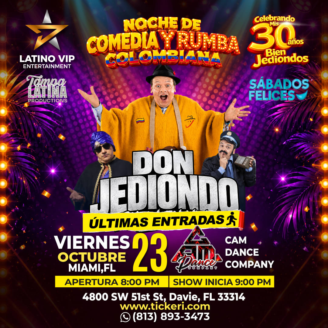 Don Jediondo en Miami– Gira USA 2026