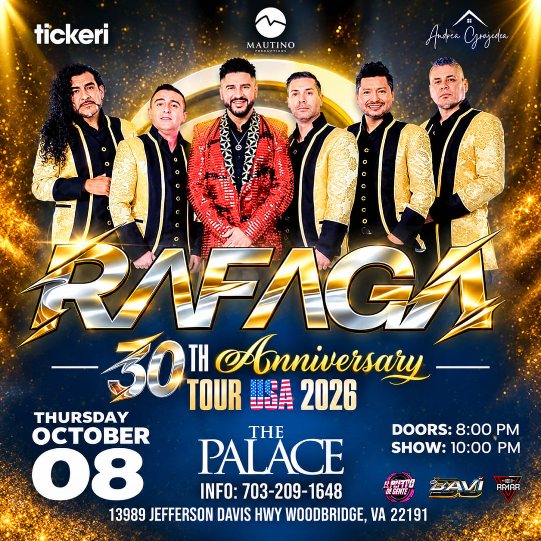Rafaga 30 Aniversario En Virginia