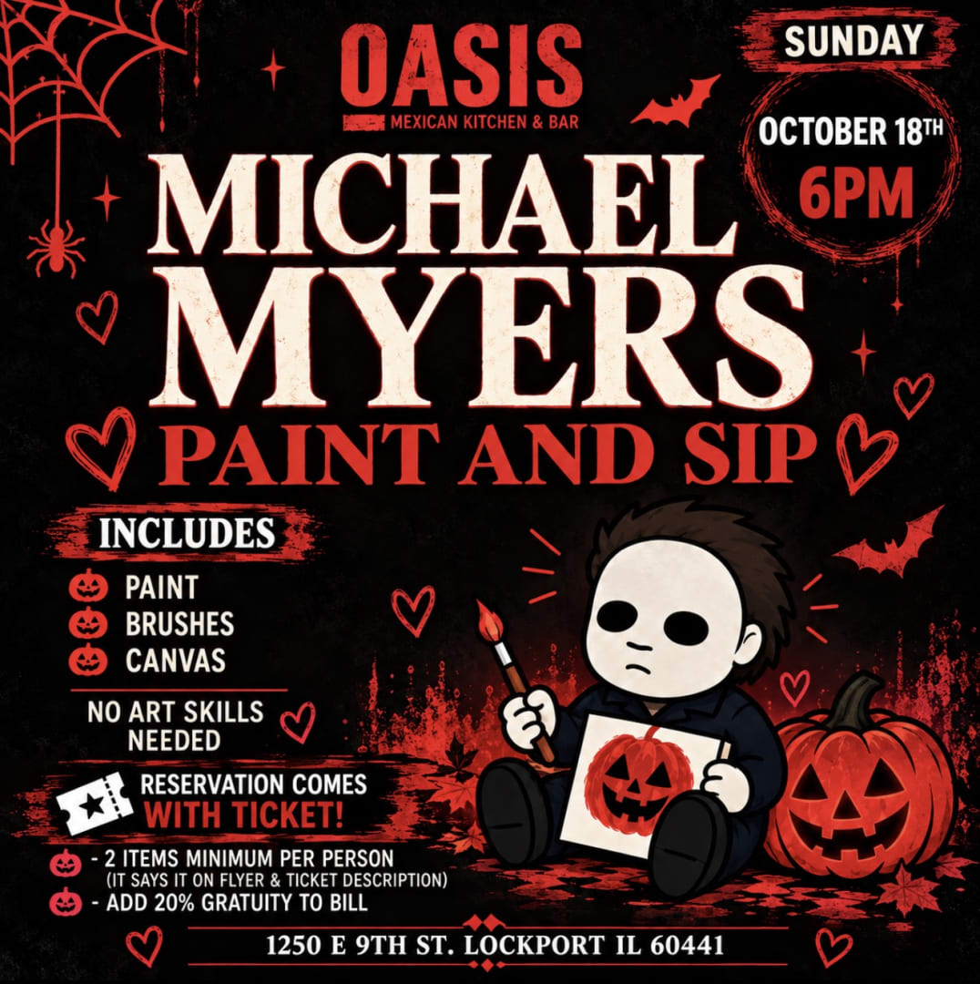Michael Myers Paint & Sip