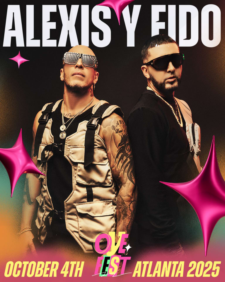 Alexis y Fido- OYE Fest Music Festival Lineup - Tickeri