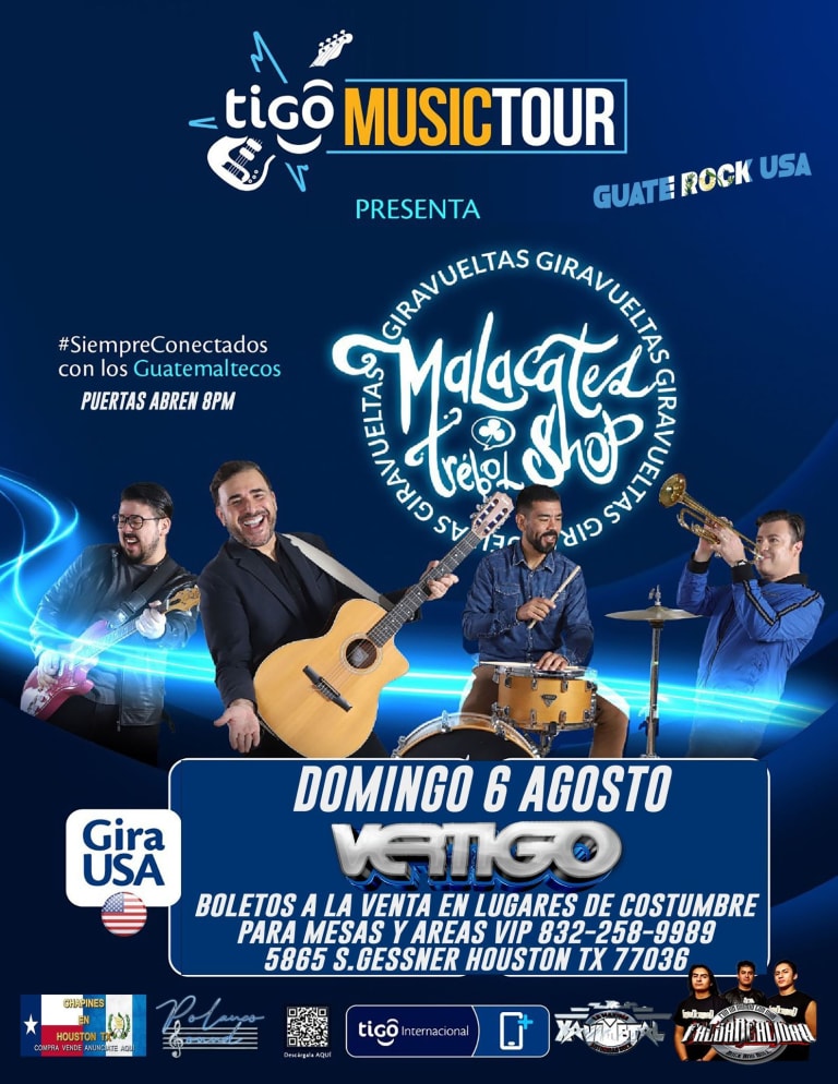 Event - MALACATES TREBOL SHOP EN CONCIERTO ! HOUSTON TEXAS - Houston, Texas - August 6, 2023 | concert tickets