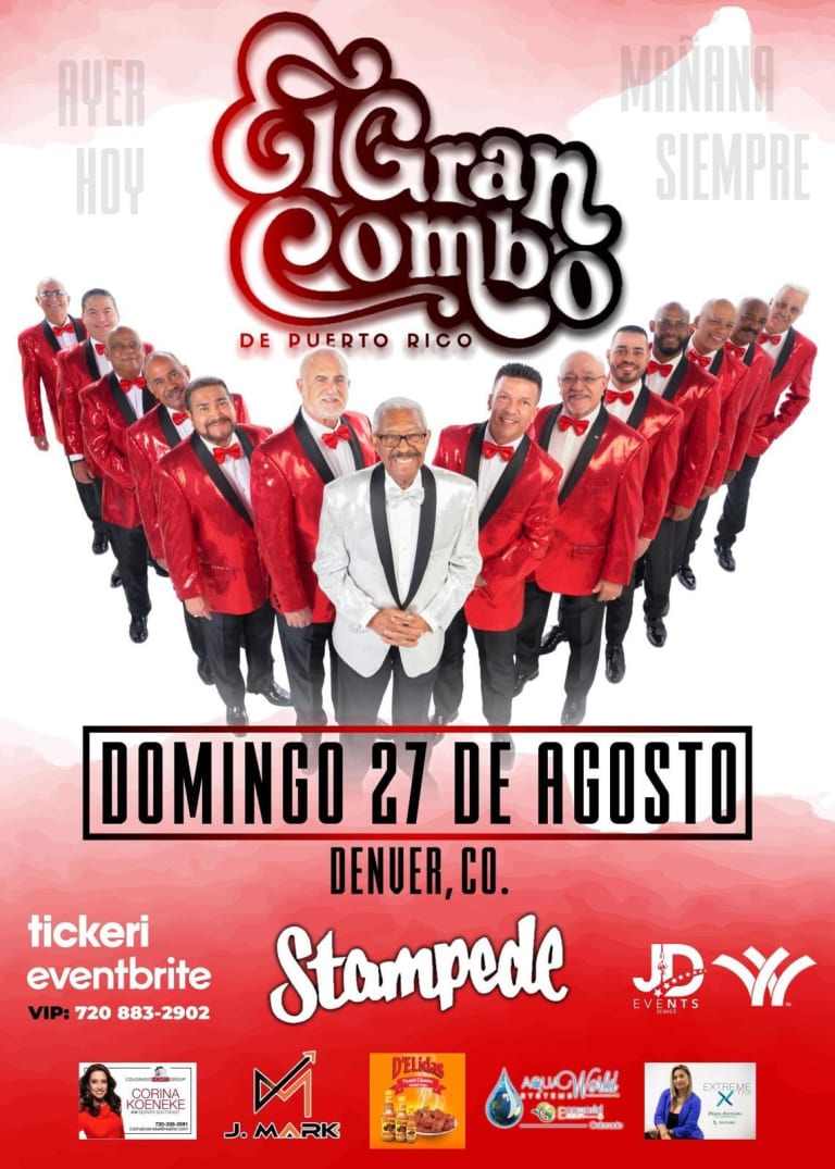 Event - EL GRAN COMBO DE PUERTO RICO EN CONCIERTO !  - Aurora, Colorado - August 27, 2023 | concert tickets