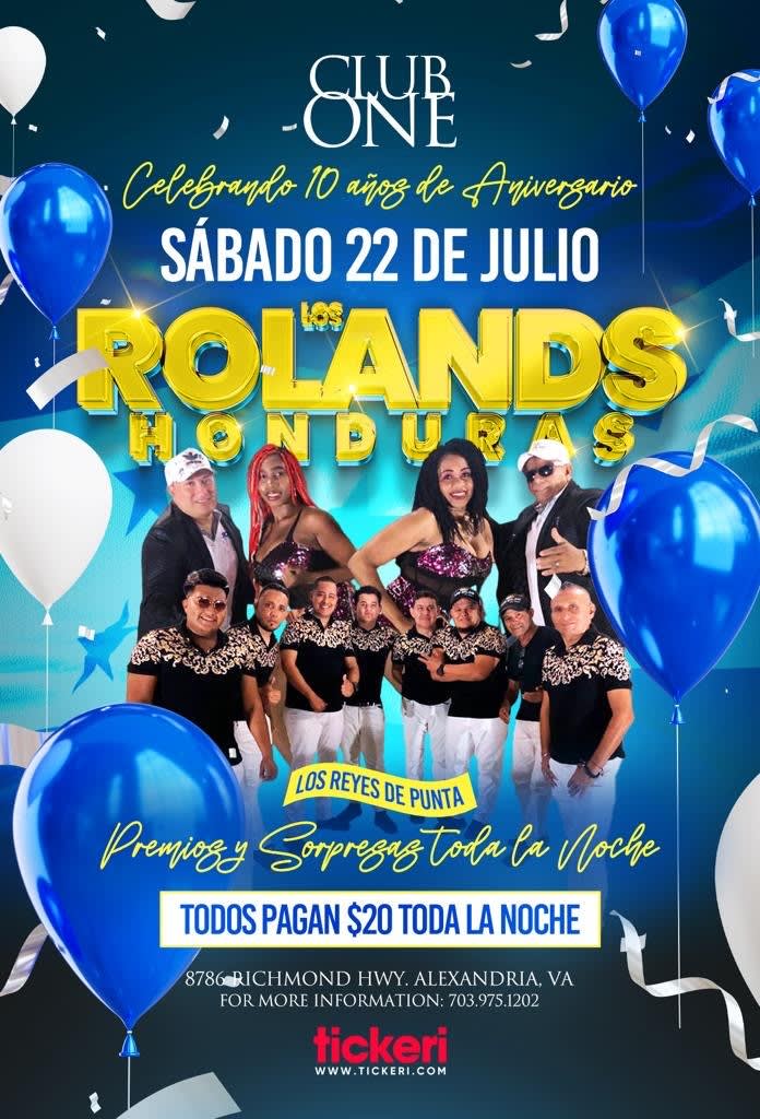 Event - LOS ROLANDS LOS REYES DE LA PUNTA ! - Alexandria, Virginia - July 22, 2023 | concert tickets