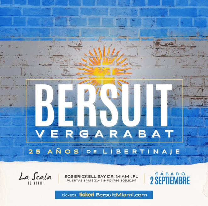 Event - BERSUIT EN CONCIERTO !MIAMI FL - Miami, Florida - September 2, 2023 | concert tickets