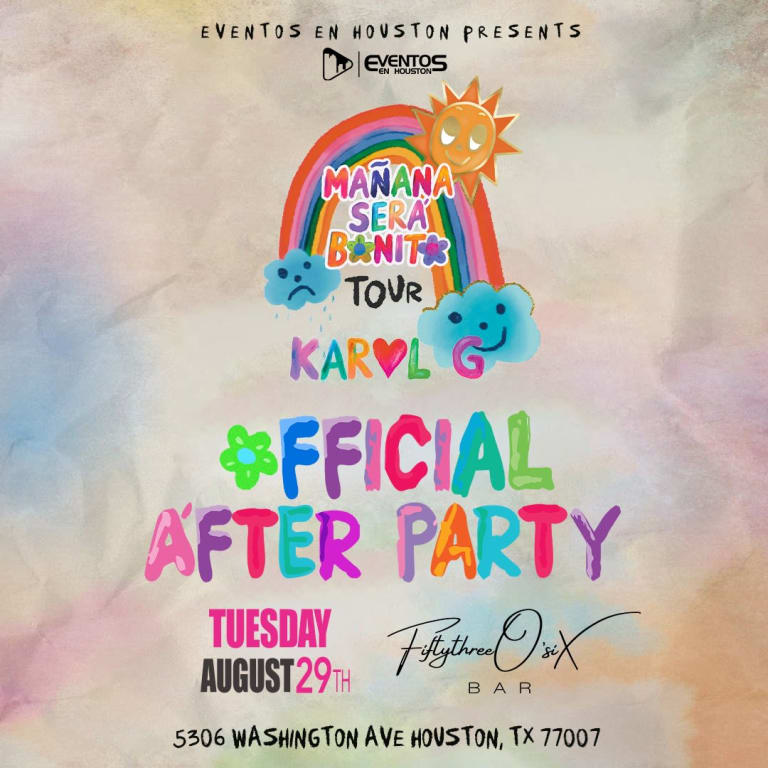 Event - Karol G Official After party Houston - Houston, Texas - August 29, 2023 | concert tickets