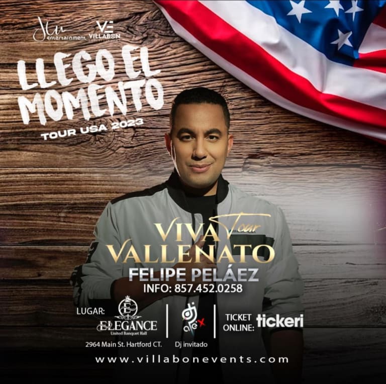 Event - FELIPE PELAEZ ¡EN CONCIERTO! - Hartford (Connecticut) - Hartford, Connecticut - October 7, 2023 | concert tickets