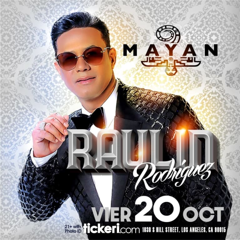 Event - RAULIN RODRIGUEZ EN CONCIERTO !  - Los Angeles, California - October 20, 2023 | concert tickets