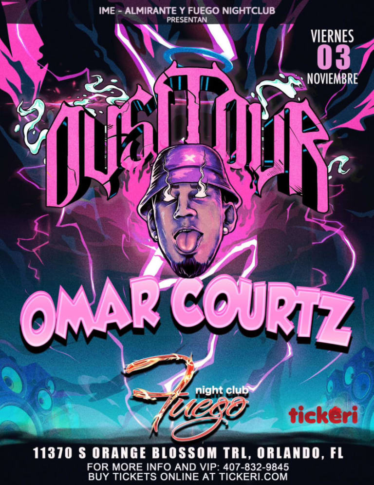 Event - Omar Courtz - Orlando, Florida - November 3, 2023 | concert tickets