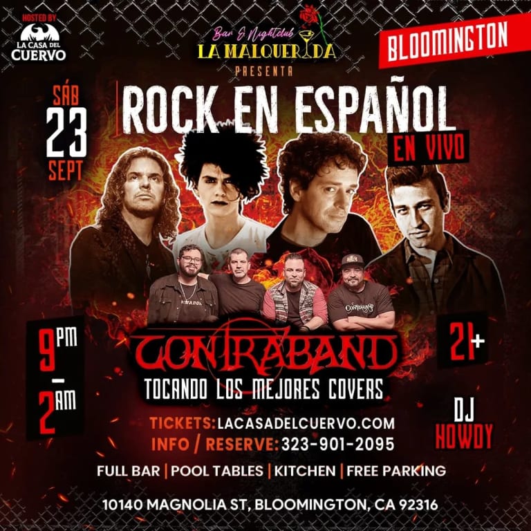 Event - ROCK EN ESPAÑOL Y CUMBIA EN VIVO EN BLOOMINGTON  - Bloomington, California - September 23, 2023 | concert tickets