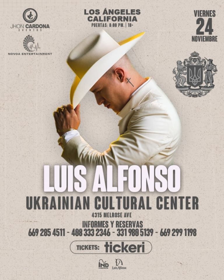 Event - LUIS ALFONSO EN CONCIERTO ! - Los Angeles, California - November 24, 2023 | concert tickets