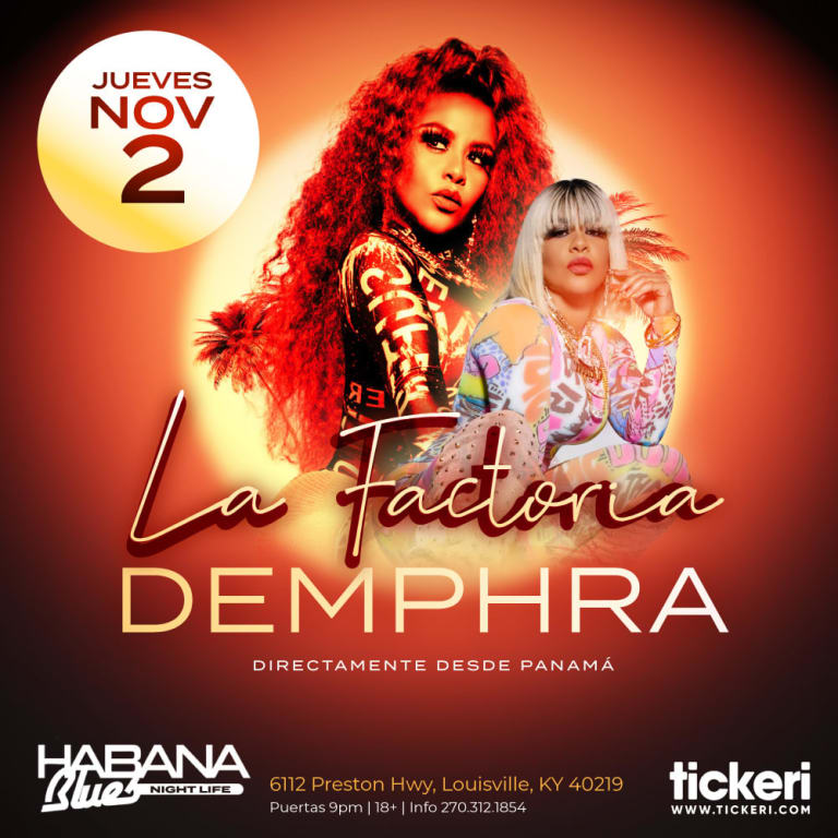 Event - LA FACTORIA EN LOUISVILLE - Louisville, Kentucky - November 2, 2023 | concert tickets
