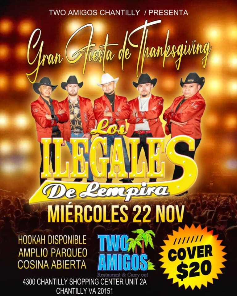 Event - LOS ILEGALES DE LEMPIRA EN CONCIERTO ! - Chantilly, Virginia - November 22, 2023 | concert tickets