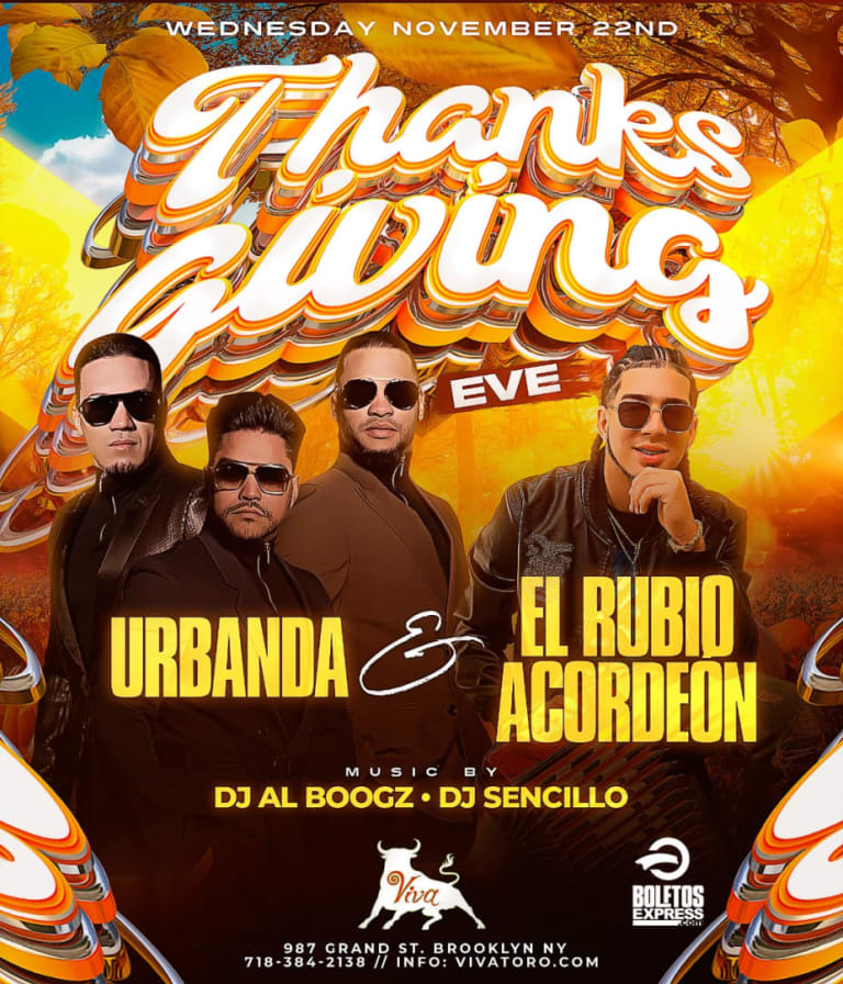 Event - El Rubio Acordeón & Urbanda  - Brooklyn, New York - November 22, 2023 | concert tickets