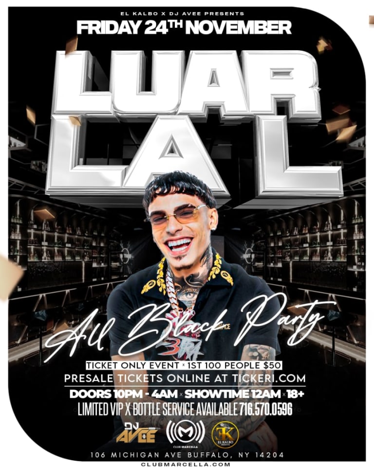 Event - Luar La L  - Buffalo, New York - November 24, 2023 | concert tickets