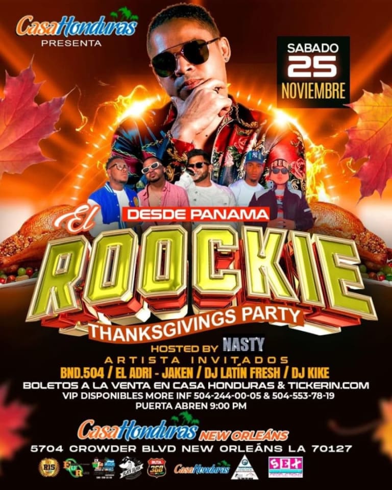 Event - ROOCKIE EN CONCIERTO EN NEW ORLEÁNS  - New Orleans, Louisiana - 25 de noviembre de 2023 | concert tickets