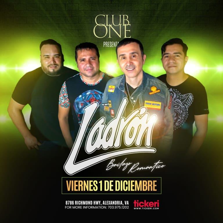 Event - LADRON EN CONCIERTO ! - Alexandria, Virginia - December 1, 2023 | concert tickets