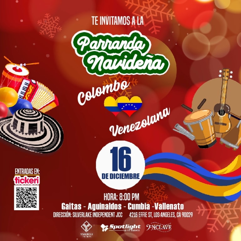 Event - Parranda Navideña Colombo Venezolana - Los Angeles, California - December 16, 2023 | concert tickets
