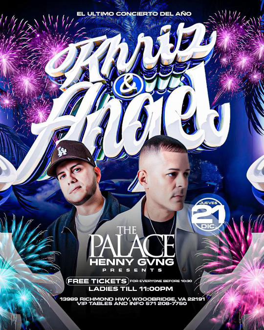 Event - ANGEL & KHRIZ EN VIRGINIA - Woodbridge, Virginia - December 21, 2023 | concert tickets