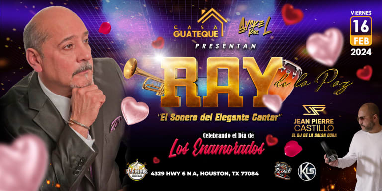 Event - San Valentin en Houston con Rpaz CANCELLED - Houston, Texas - 16 de febrero de 2024 | concert tickets