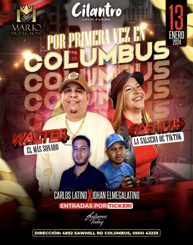 Event - Dj walter y su esposa glendis  - Columbus, Ohio - January 13, 2024 | concert tickets