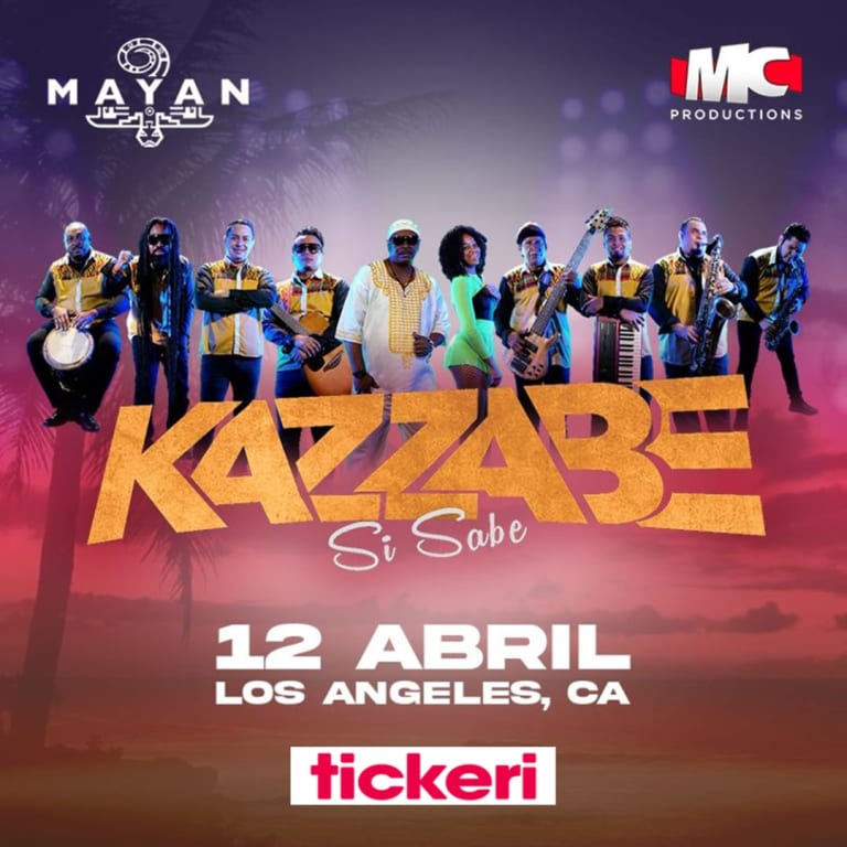 Event - KAZZABE EN CONCIERTO LOS ANGELES ! - Los Angeles, California - 12 de abril de 2024 | concert tickets