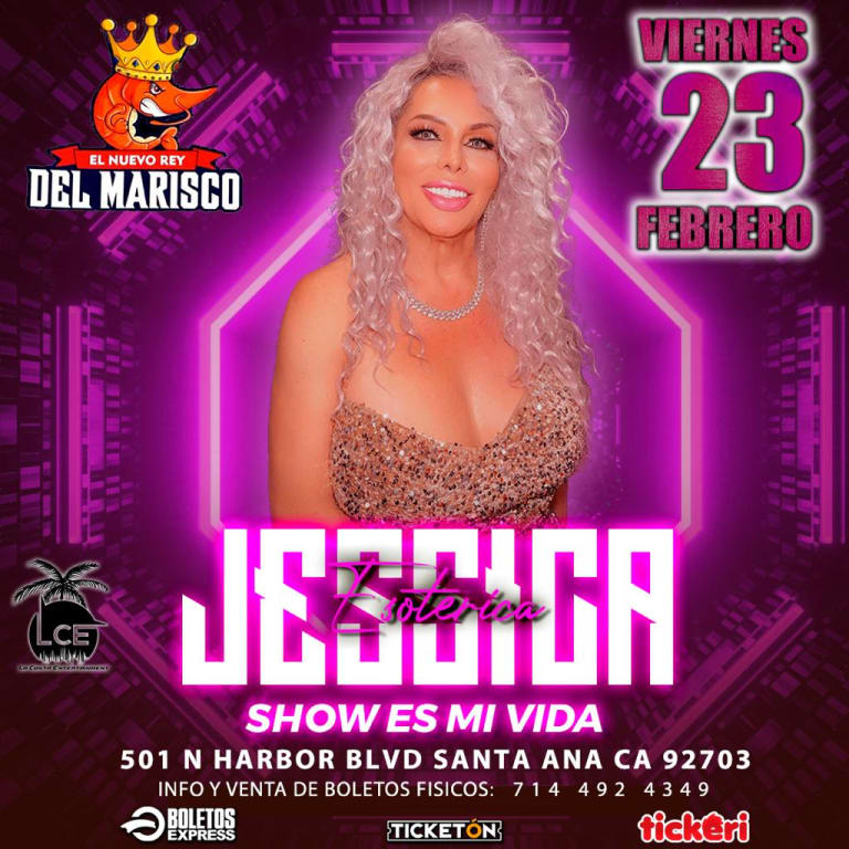 Event - ES MI VIDA EL SHOW DE JESSICA ESOTERICA - SANTA ANA, California - February 23, 2024 | concert tickets