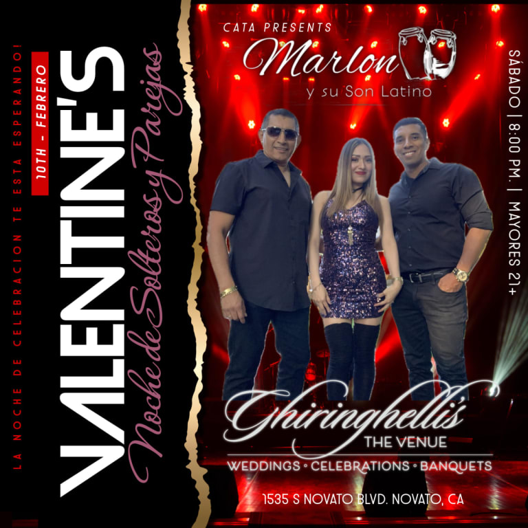 Event - Valentine’s Couples and Singles Night - Novato, California - February 10, 2024 | concert tickets