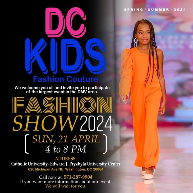 Event - DC KIDS  AND TEEN FASHION COUTURE 2024 - Washington, District of Columbia - April 21, 2024 | concert tickets