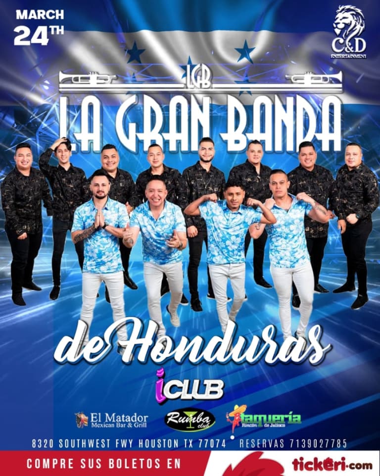 Event - LA GRAN BANDA EN CONCIERTO! - Houston, Texas - March 24, 2024 | concert tickets