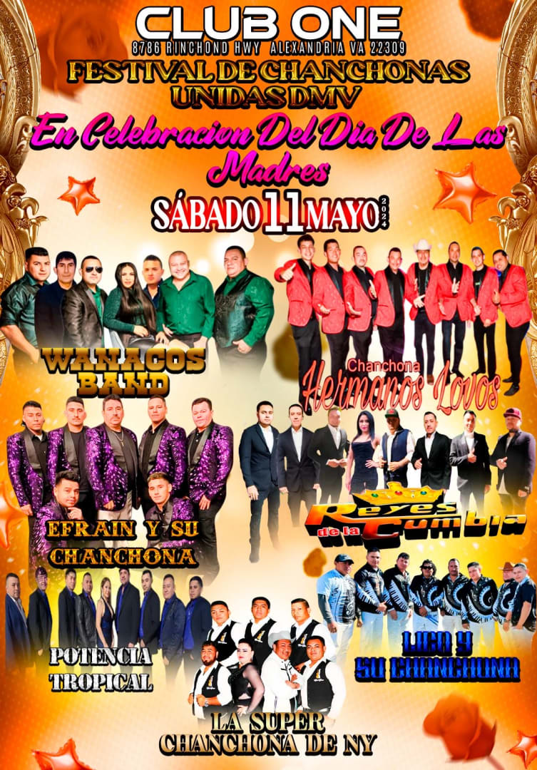 Event - Festival de Chanchonas unidas 1er edición  - Alexandria, Virginia - May 11, 2024 | concert tickets