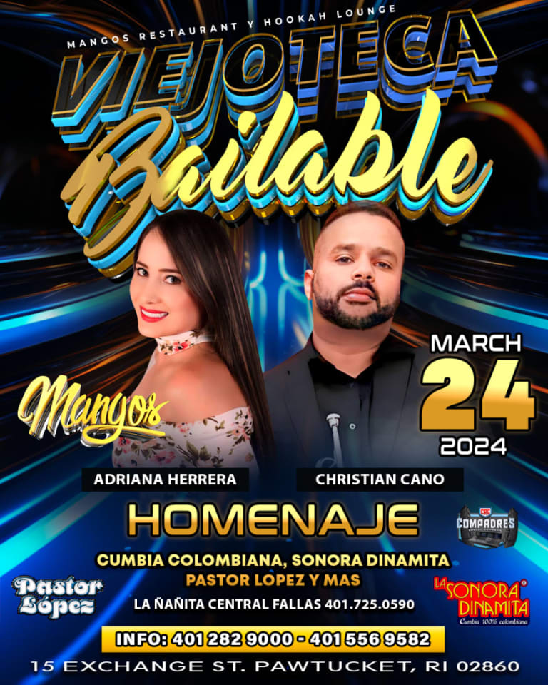 Event - Viejoteca Homenaje a la Cumbia Colombiana  - Pawtucket, Rhode Island - March 24, 2024 | concert tickets