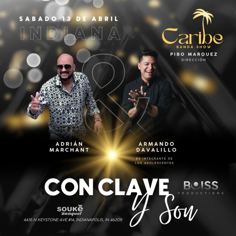 Event - CON CLAVE Y SON | Armando Davalillo & Adrian Marchant | Salsa Nightclub - Indianapolis, Indiana - 13 de abril de 2024 | concert tickets