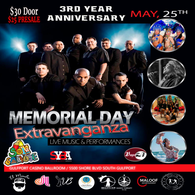 Event - SYBA 3rd Year Anniversary Celebration - Gulfport, Florida - May 25, 2024 | concert tickets
