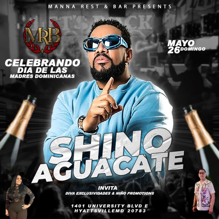 Event - SHINO AGUACATE - Hyattsville, Maryland - 26 de mayo de 2024 | concert tickets