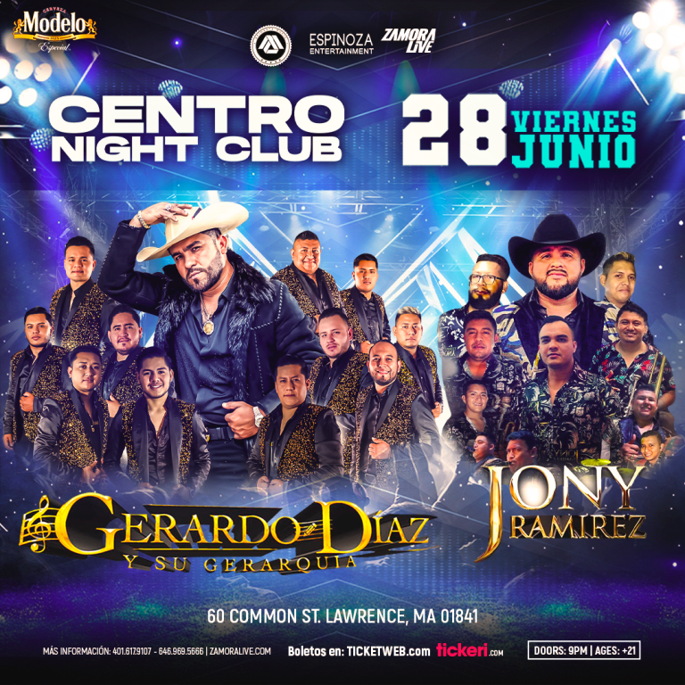Event - GERARDO DIAZ Y SU GERARQUIA & JONNY RAMIREZ en vivo en Lawrence, MA - Lawrence, Massachusetts - 28 de junio de 2024 | concert tickets
