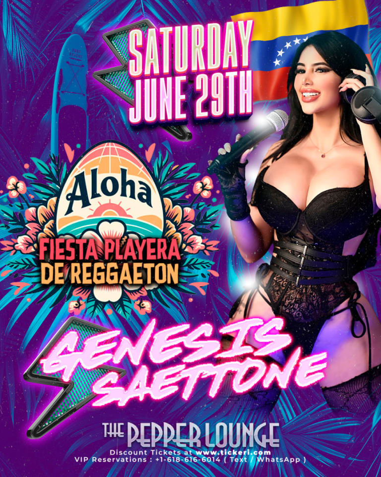 Event - Aloha Party Part 2 - REGGAETON PARTY - DJ GENESIS SAETTONE LIVE  - St. Louis, Missouri - June 29, 2024 | concert tickets