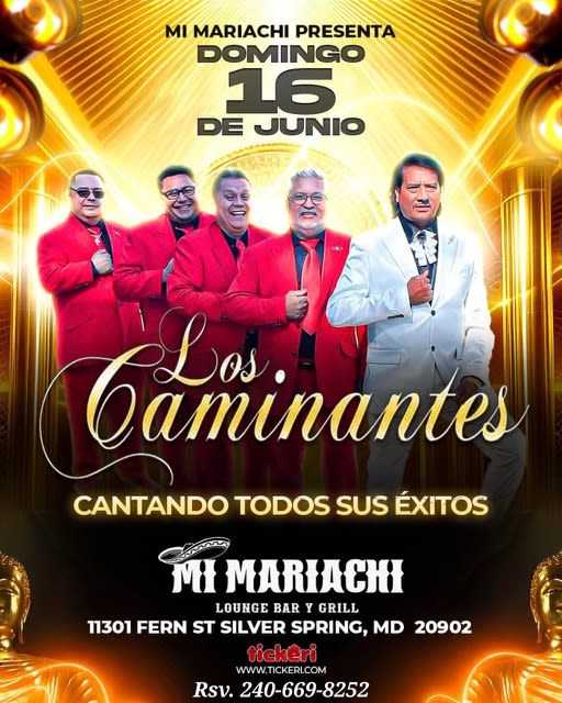 Event - Los caminantes - Wheaton-Glenmont, Maryland - June 16, 2024 | concert tickets