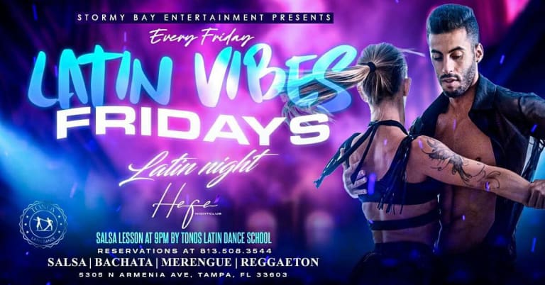 Event - Latin Vibes Fridays "Noche Latina" - Tampa, Florida - June 14, 2024 | concert tickets
