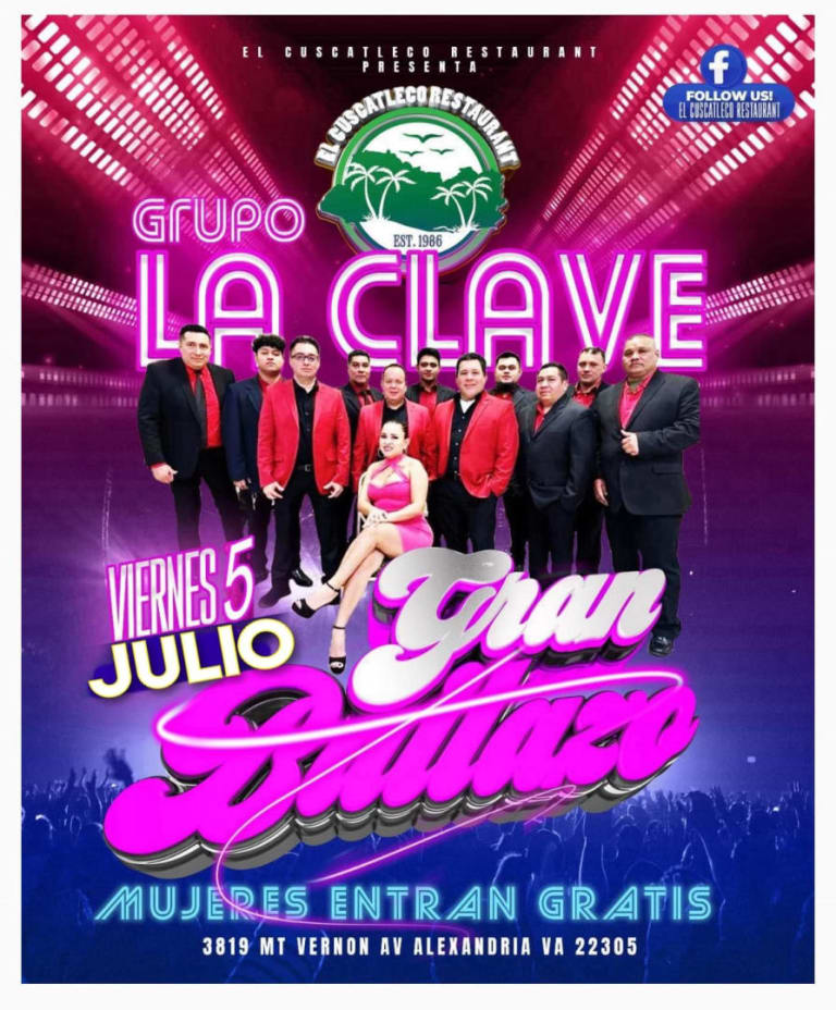 Event - La Clave - 5 de JULIO - Alexandria, Virginia - July 5, 2024 | concert tickets