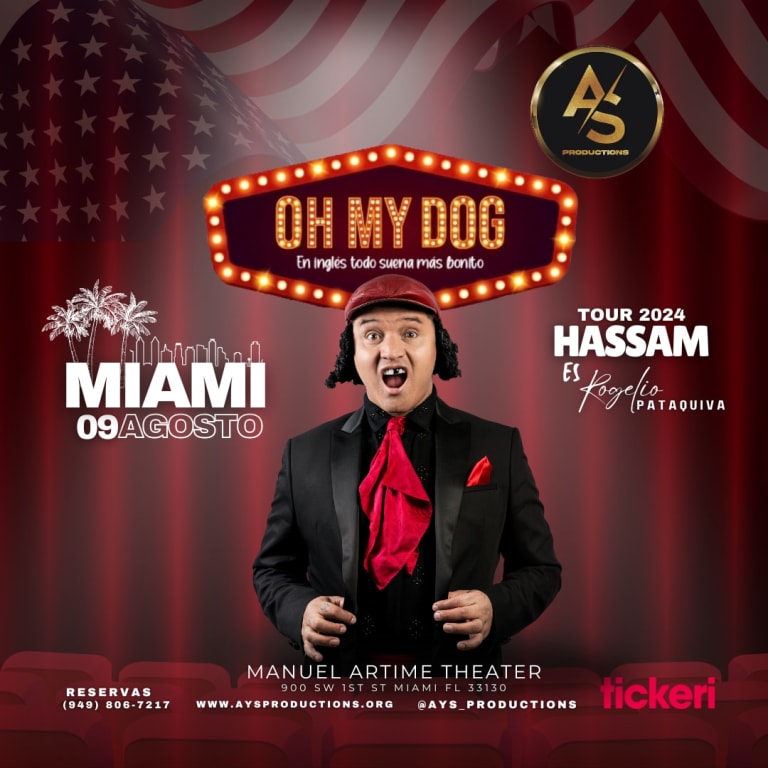 Event - HASSAM "OH MY DOG" EN MIAMI !  - Miami, Florida - August 9, 2024 | concert tickets