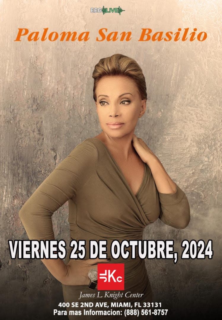Event - PALOMA SAN BASILIO " CONCIERTO DE DESPEDIDA " EN MIAMI FLORIDA - Miami, Florida - 25 de octubre de 2024 | concert tickets