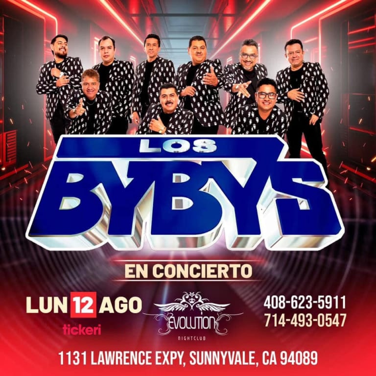 Event - LOS BYBYS EN SAN JOSÉ - Sunnyvale, California - August 12, 2024 | concert tickets