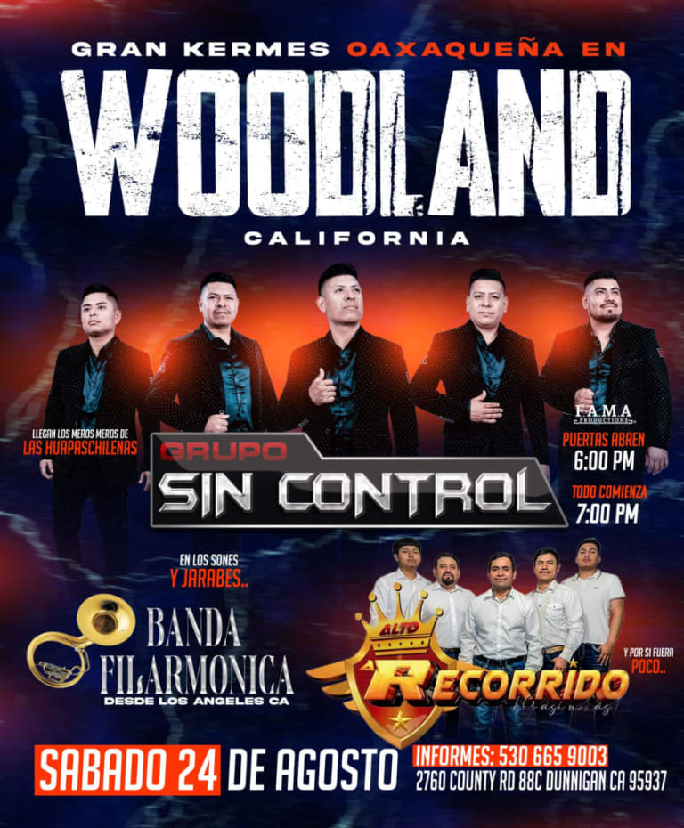Event - Gran Kermes Oaxaqueña - Dunnigan, California - 24 de agosto de 2024 | concert tickets
