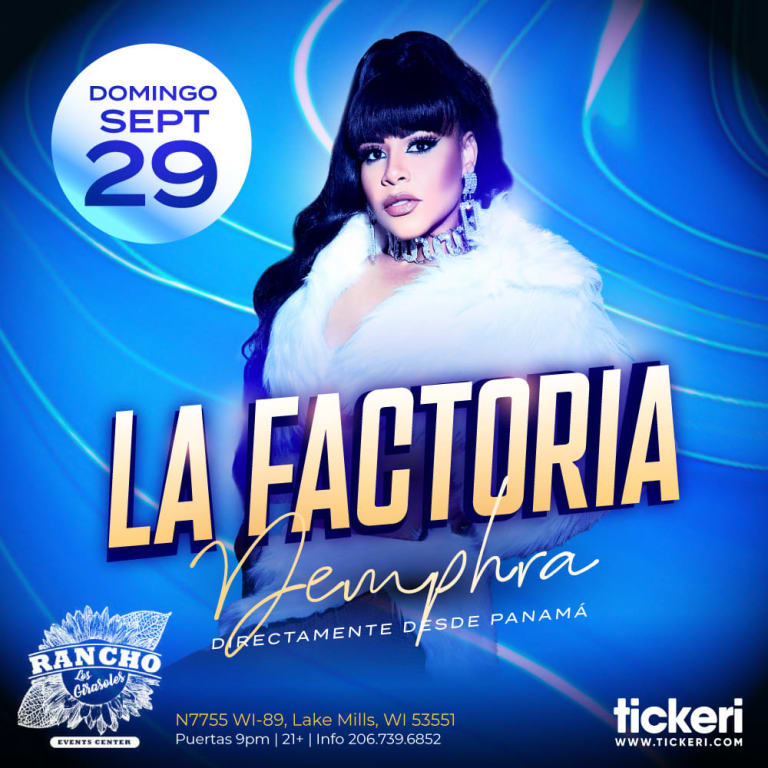 Event - LA FACTORIA EN LAKE MILLS WISCONSIN - Lake Mills, Wisconsin - September 29, 2024 | concert tickets